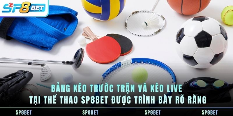 Thể Thao SP8BET-Nền Tảng Cá Cược Thể Thao Trực Tuyến Đa Giải - Fegima