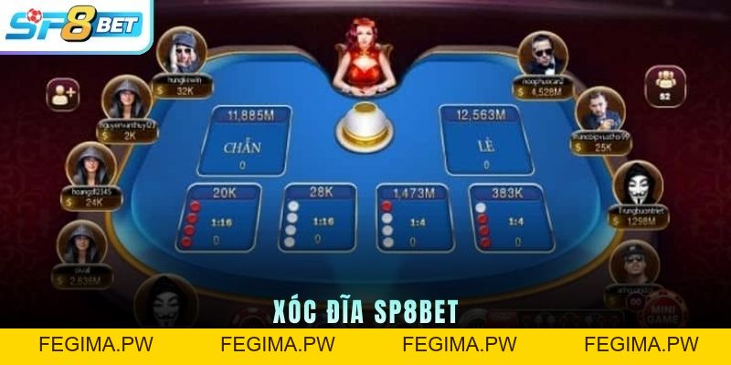 Xóc Đĩa SP8BET-Trải Nghiệm Game Dân Gian Trực Tuyến Hiện Đại - Fegima