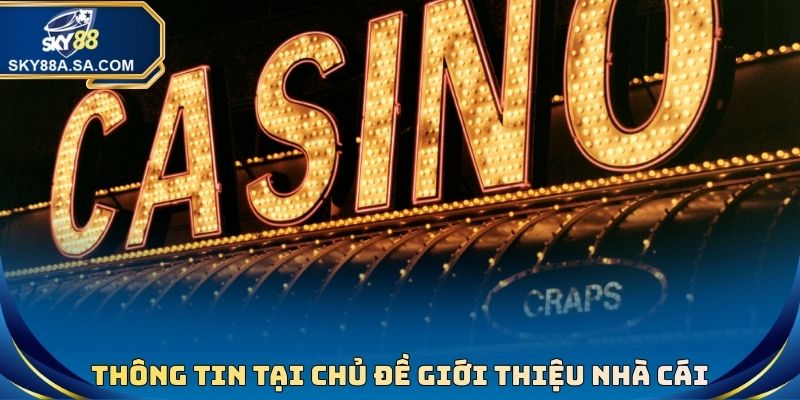 Giới Thiệu Nhà Cái Cá Cược Sky88 - Hiểu Rõ Các Ưu Điểm - Fegima